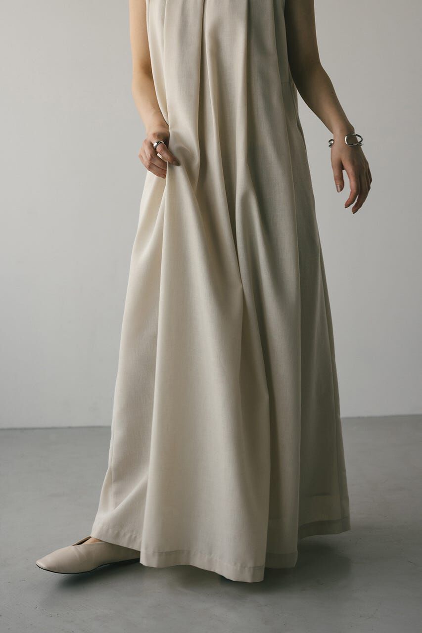 STYLEMIXER「ビッグカラーフレアワンピース」|ワンピース|