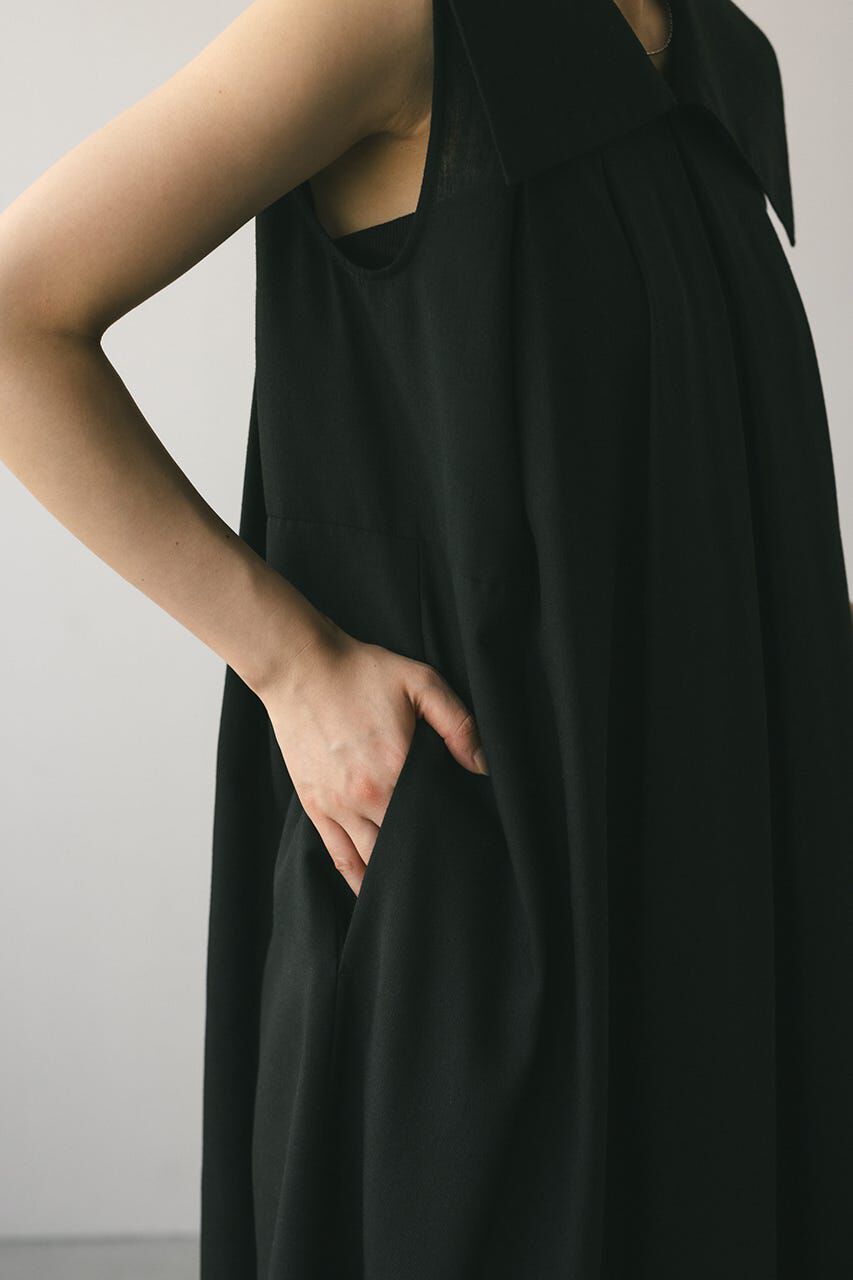 STYLEMIXER「ビッグカラーフレアワンピース」|ワンピース|