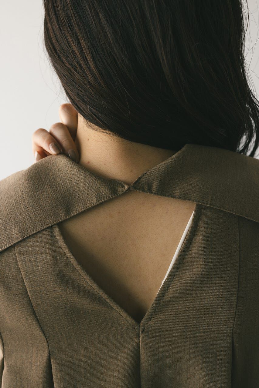 STYLEMIXER「ビッグカラーフレアワンピース」|ワンピース|