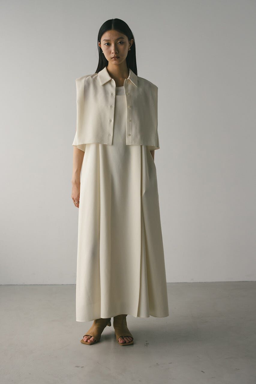 STYLEMIXER「2ピースシャツレイヤードワンピース」|ワンピース|
