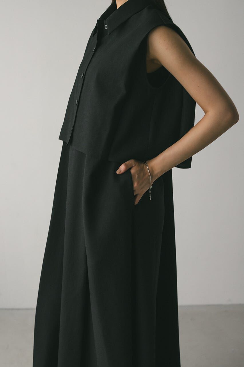 STYLEMIXER「2ピースシャツレイヤードワンピース」|ワンピース|