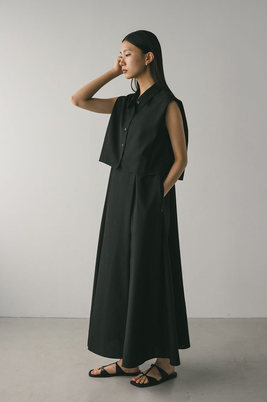 STYLEMIXER「2ピースシャツレイヤードワンピース」|ワンピース|