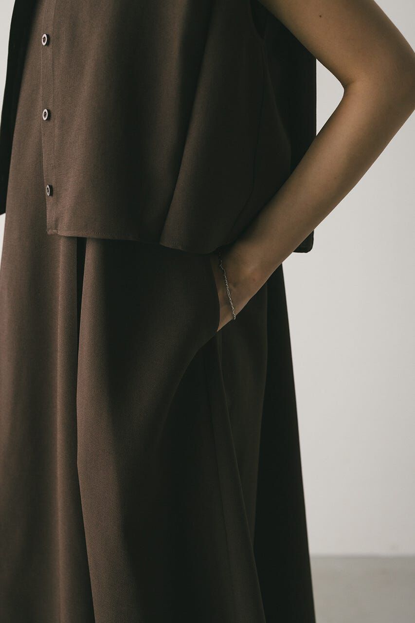 STYLEMIXER「2ピースシャツレイヤードワンピース」|ワンピース|