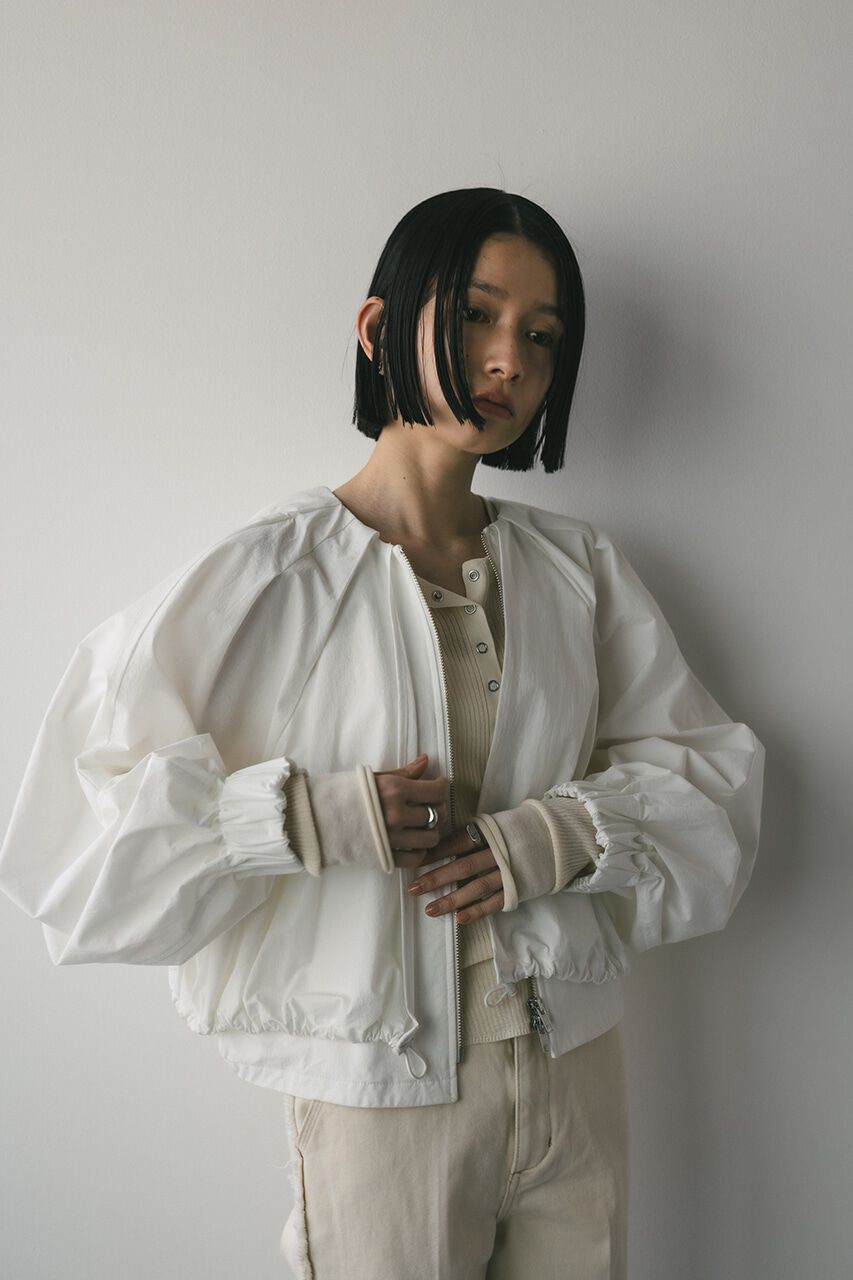 STYLEMIXER「レイヤーギャザーブルゾン」|ブルゾン・スタジャン|