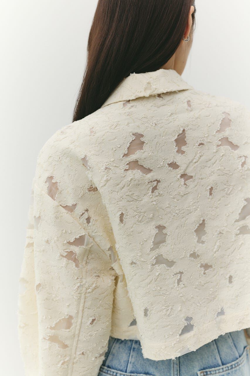 STYLEMIXER「ジャガードショートジャケット」|シャツ・ブラウス|