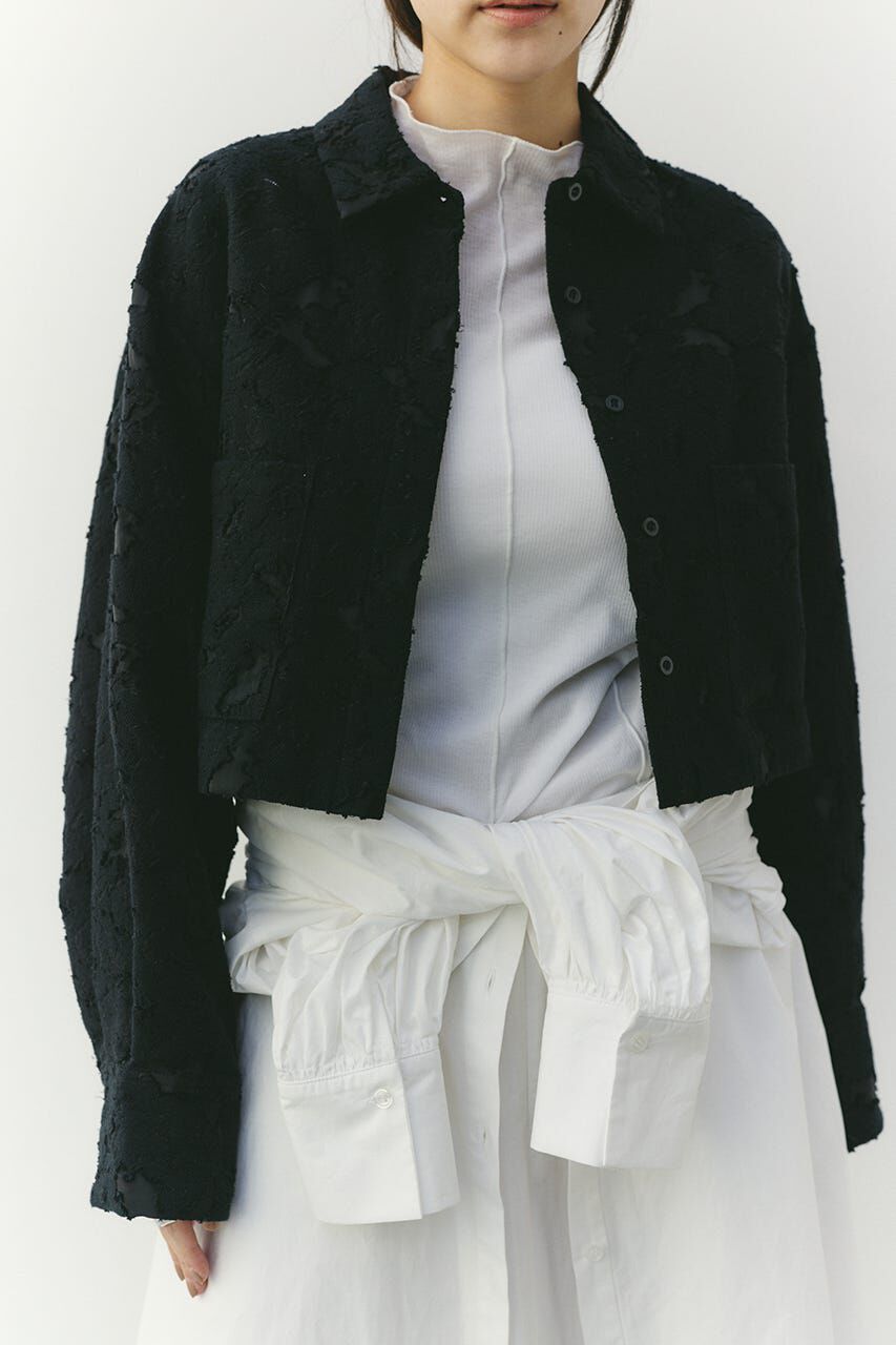 STYLEMIXER「ジャガードショートジャケット」|シャツ・ブラウス|