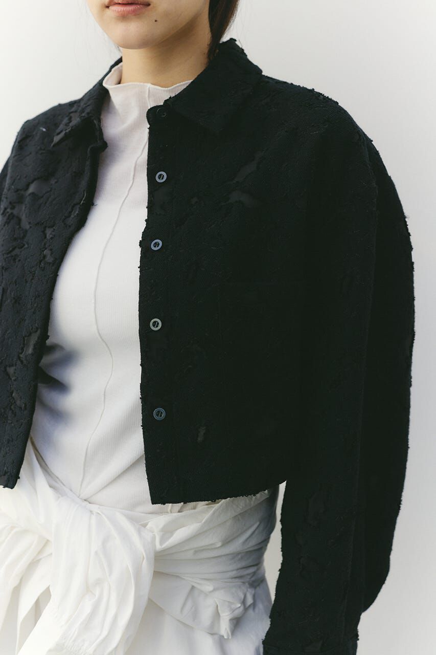 STYLEMIXER「ジャガードショートジャケット」|シャツ・ブラウス|