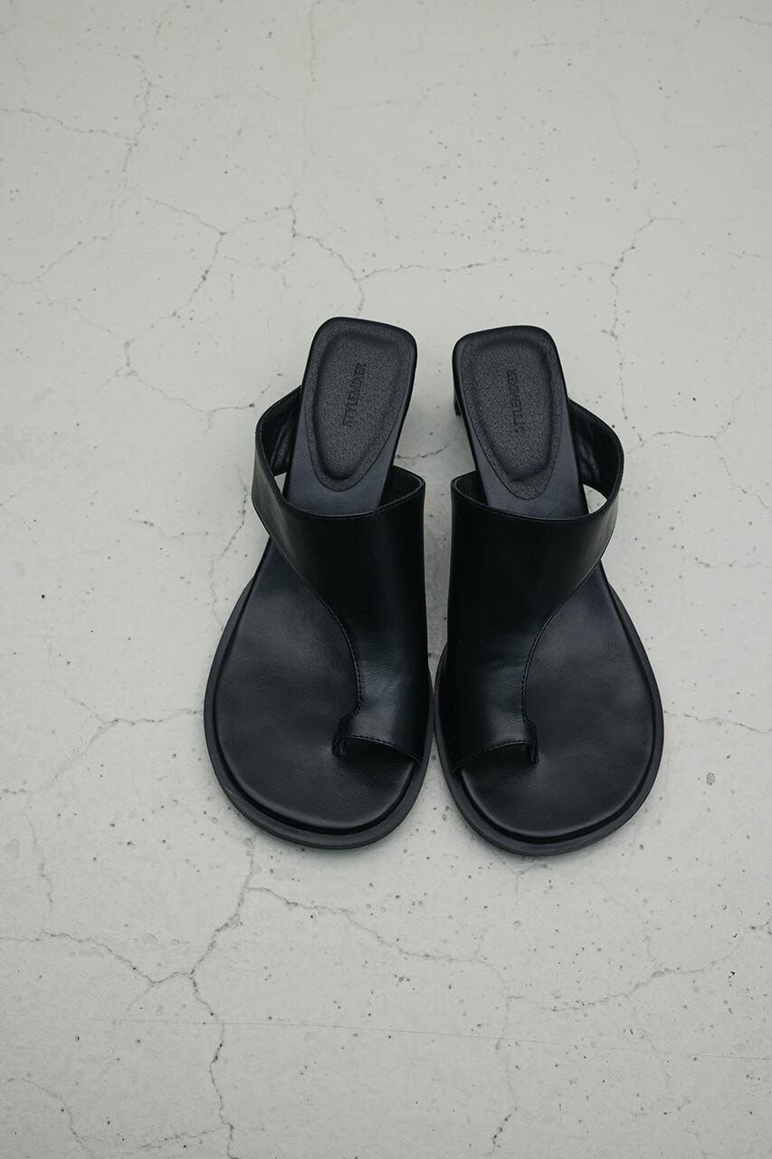 STYLEMIXER「トングヒールサンダル」|サンダル|BLK