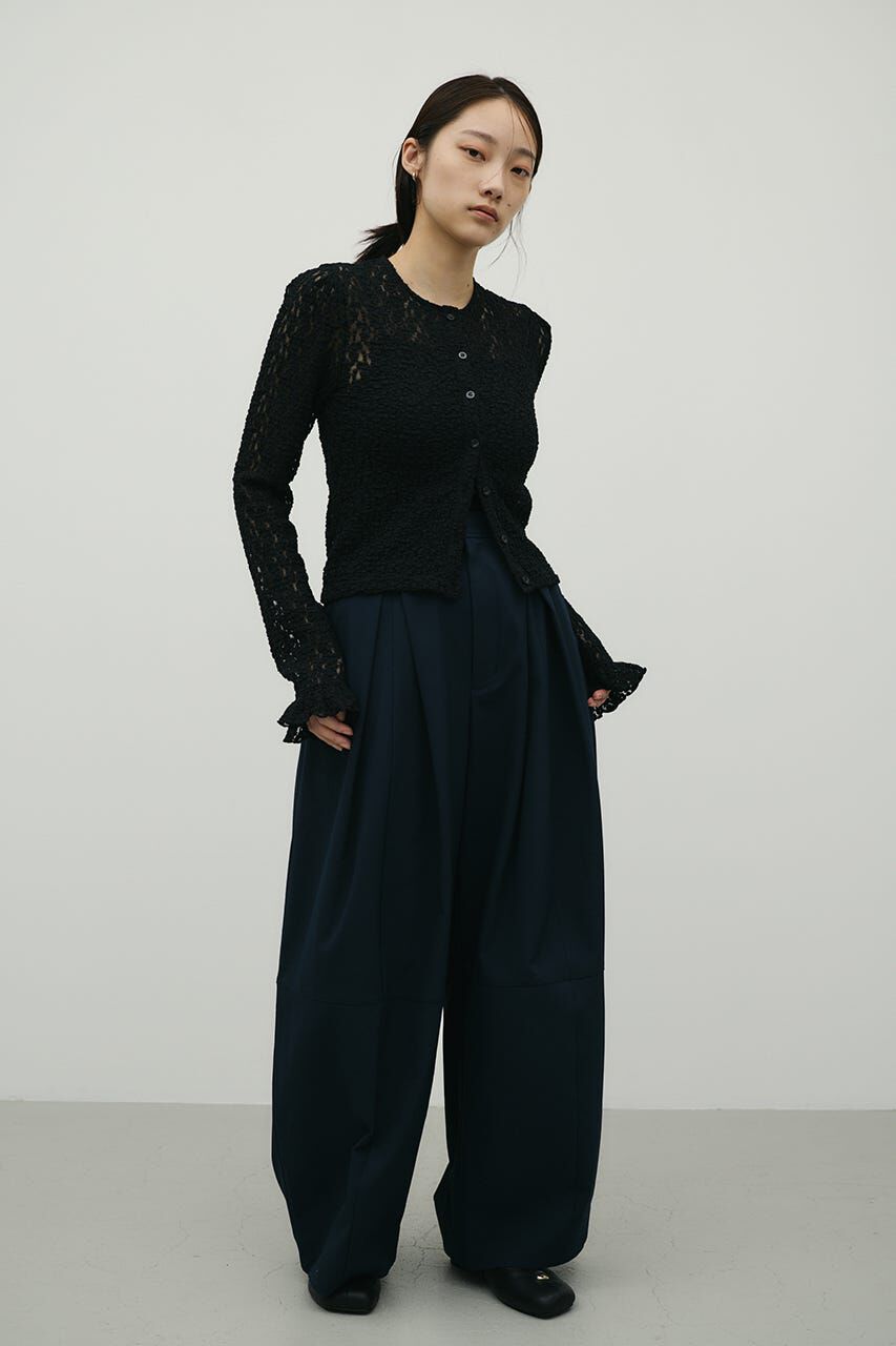 STYLEMIXER「タックショルダーレースカーデ」|Tシャツ・カットソー|