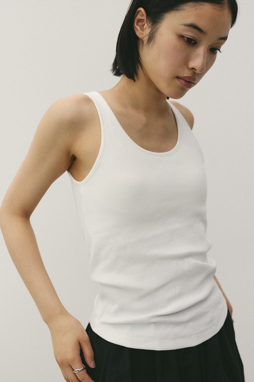 STYLEMIXER「カップ付きリブタンクトップ」|タンクトップ|