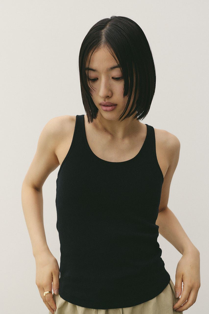 STYLEMIXER「カップ付きリブタンクトップ」|タンクトップ|