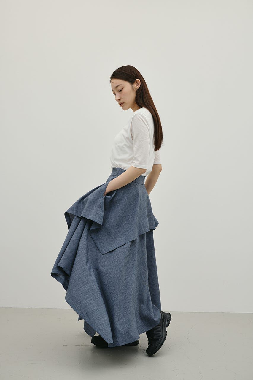 STYLEMIXER「レイヤードフレアスカート」|スカート|