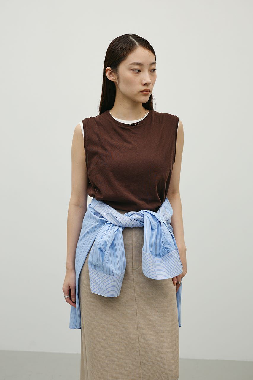 STYLEMIXER「シアーバックシームタンク」|タンクトップ|