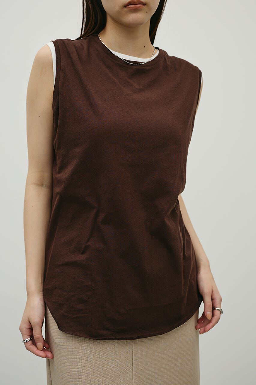 STYLEMIXER「シアーバックシームタンク」|タンクトップ|