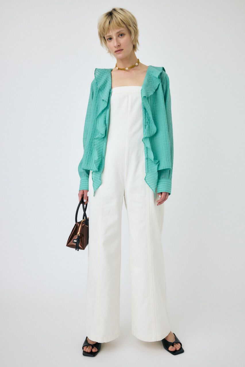 MOUSSY「STRAP BARE オールインワン」|その他|O/WHT1