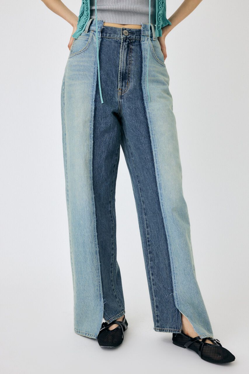 MOUSSY「REMAKE STRAIGHT」|デニム|