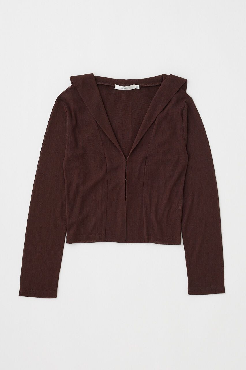 MOUSSY「SHEER CUT フーディ」|パーカー|