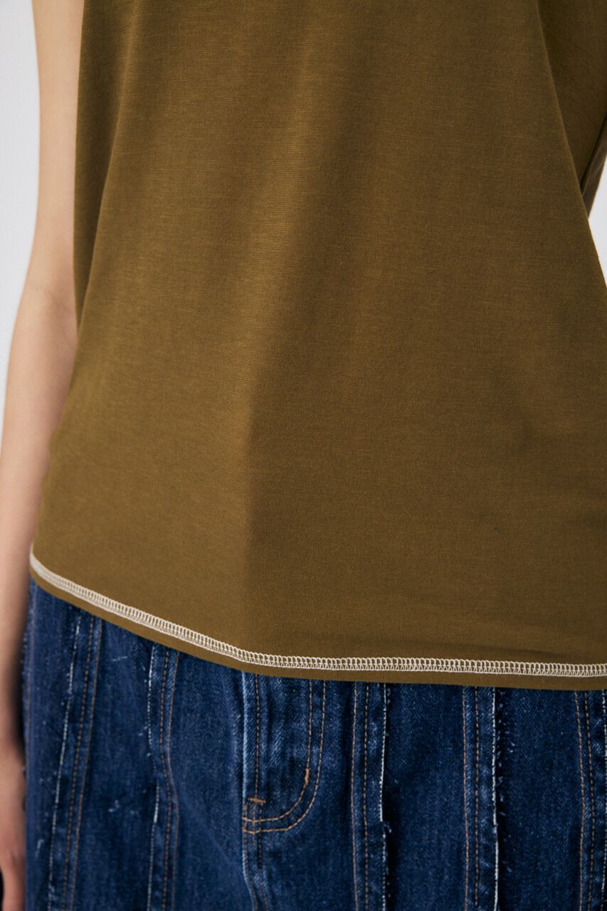 MOUSSY「SLEEVELESS RAGLAN Tシャツ」|その他|