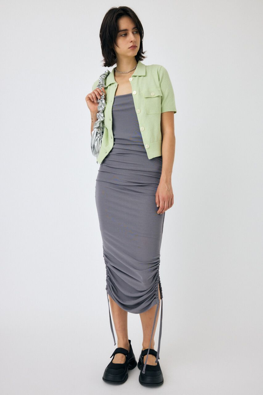 MOUSSY「OVERLOCK POCKET ニットシャツ」|ニット・セーター|