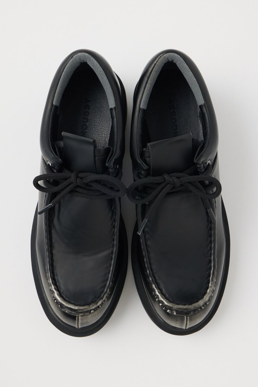MOUSSY「CHUNK SOLE レースアップシューズ」|ローファー|