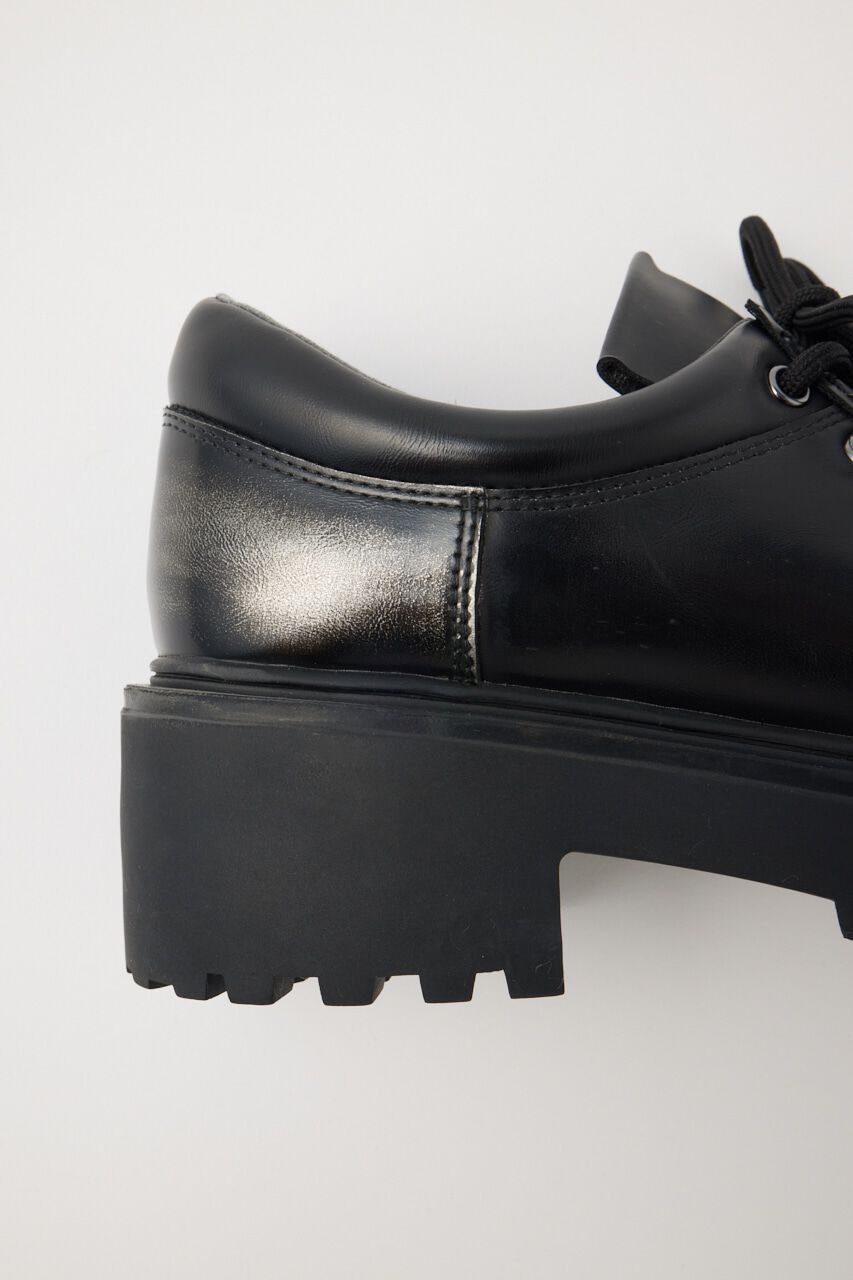 MOUSSY「CHUNK SOLE レースアップシューズ」|ローファー|