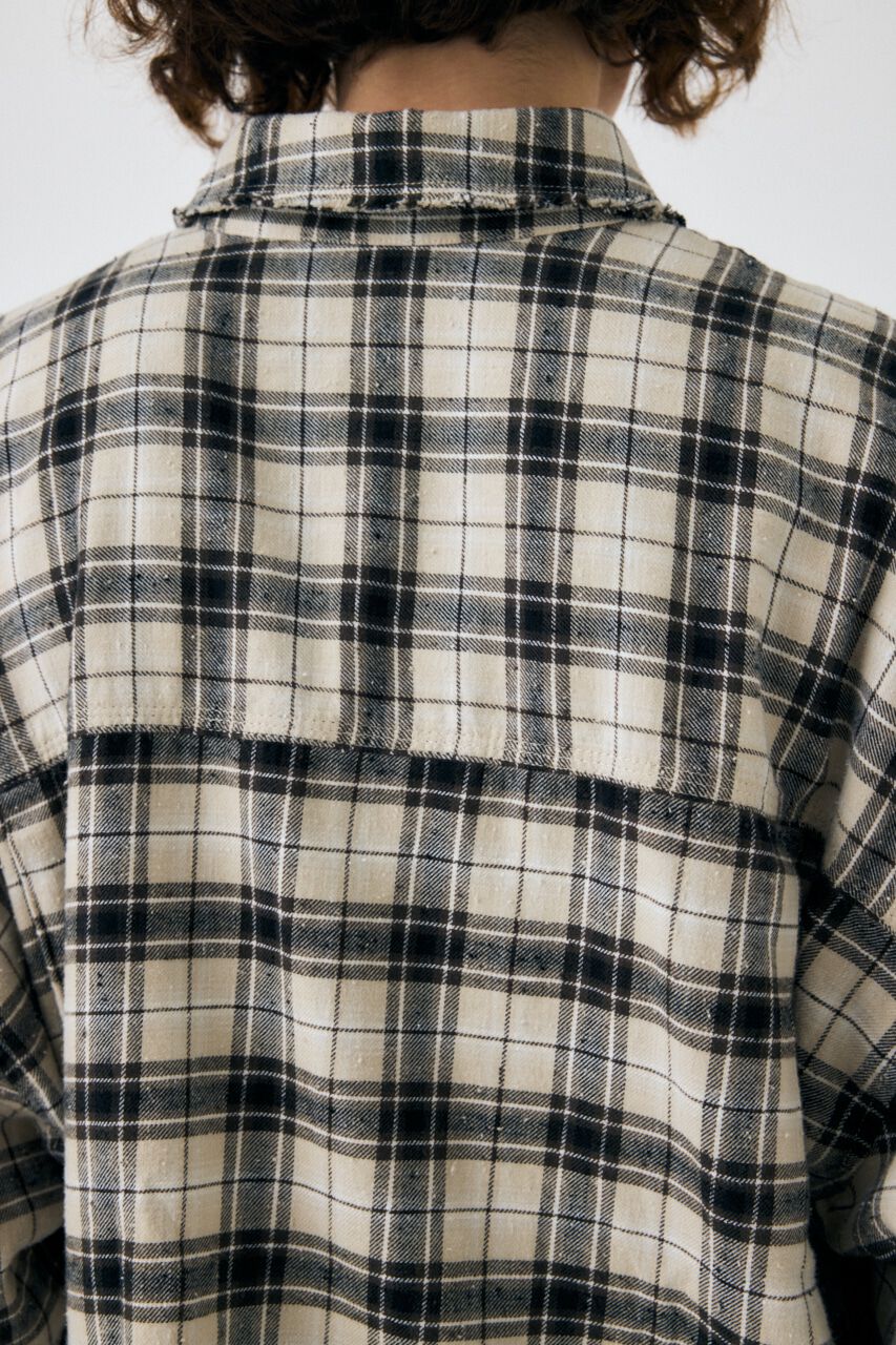 MOUSSY「BORROWED PLAID シャツ」|シャツ・ブラウス|