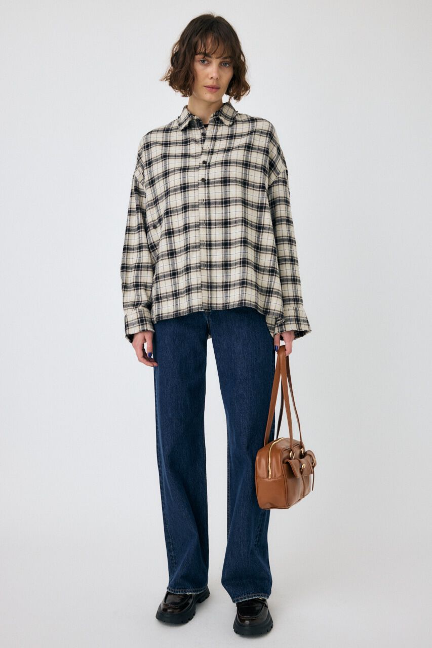 MOUSSY「BORROWED PLAID シャツ」|シャツ・ブラウス|