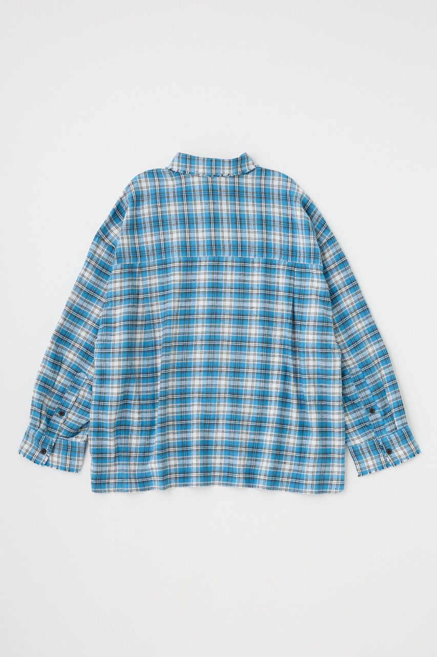 MOUSSY「BORROWED PLAID シャツ」|シャツ・ブラウス|