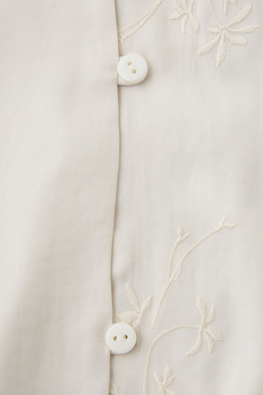 MOUSSY「花柄刺繍ブラウス リサイクルポリエステル使用」|シャツ・ブラウス|