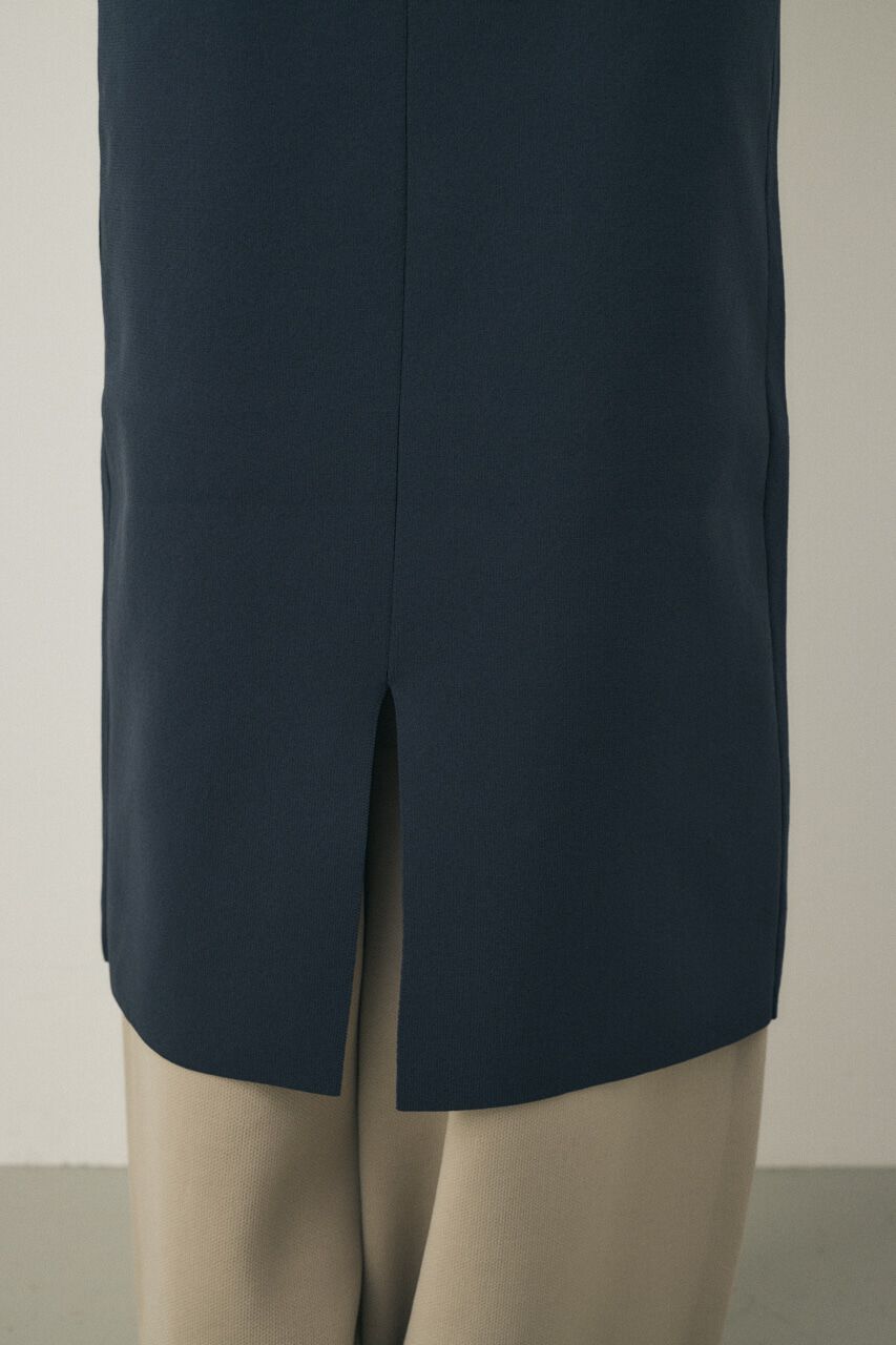 MOUSSY「バックオープンニットワンピース　リサイクルポリエステル使用」|ワンピース|