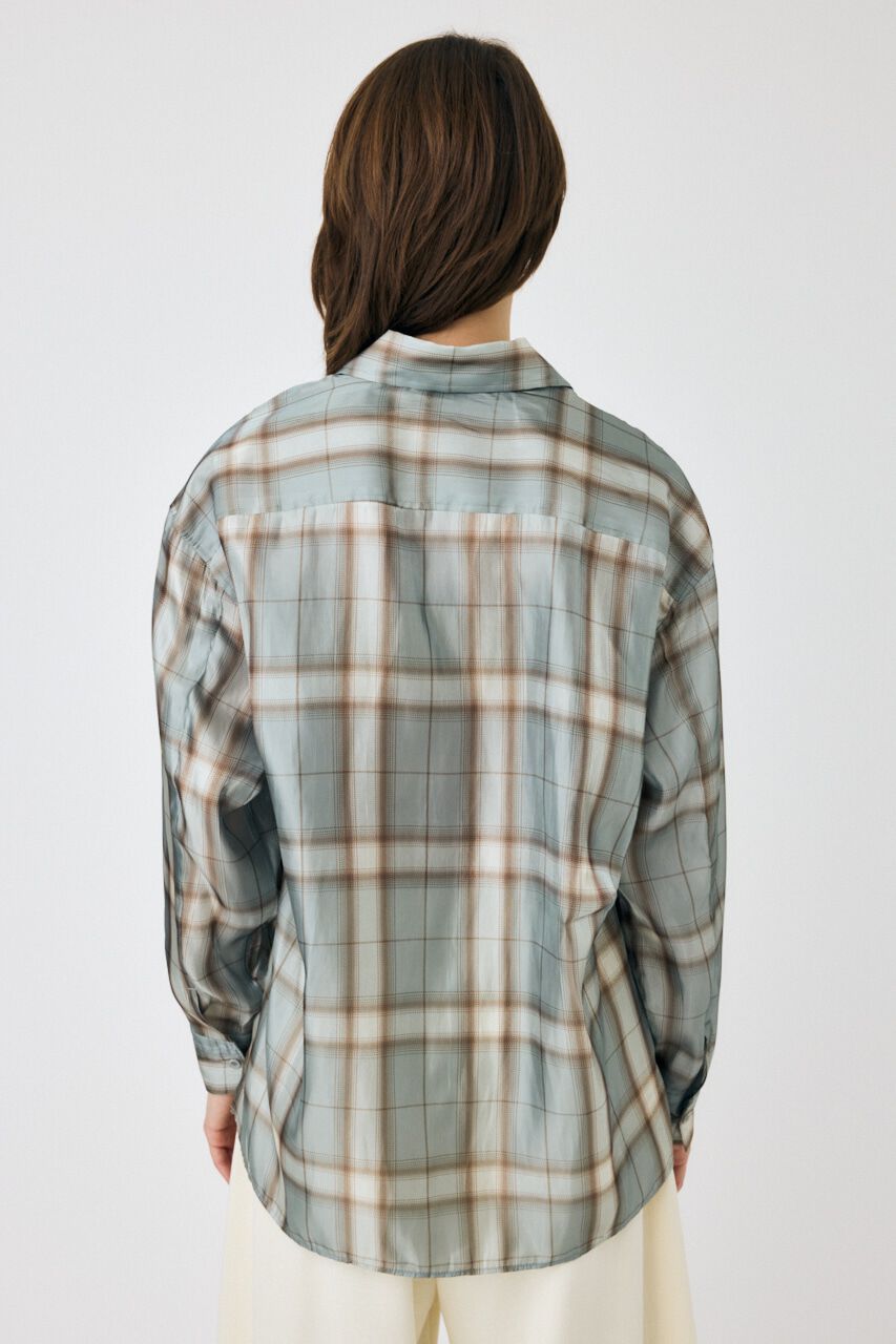 MOUSSY「MIX CHECK ルーズシャツ」|シャツ・ブラウス|