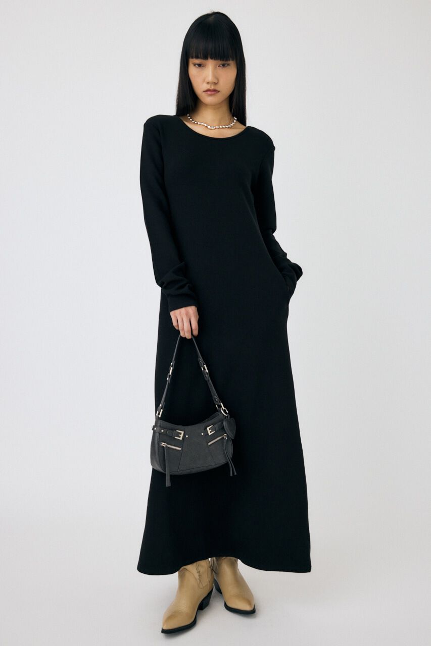 MOUSSY「BACK OPEN マキシドレス」|ワンピース|