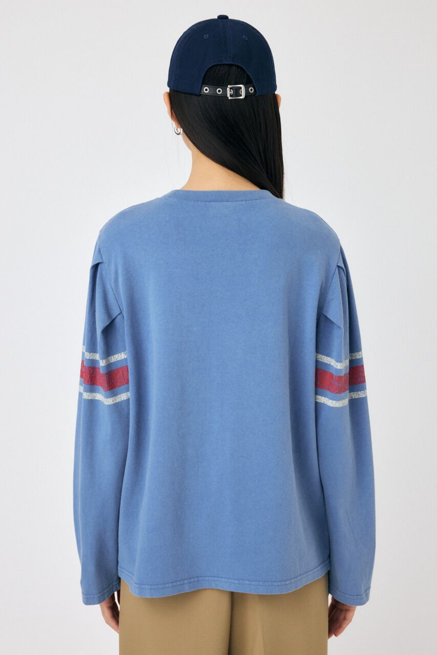 MOUSSY「NUMBERING VINTAGE ロンT」|Tシャツ・カットソー|