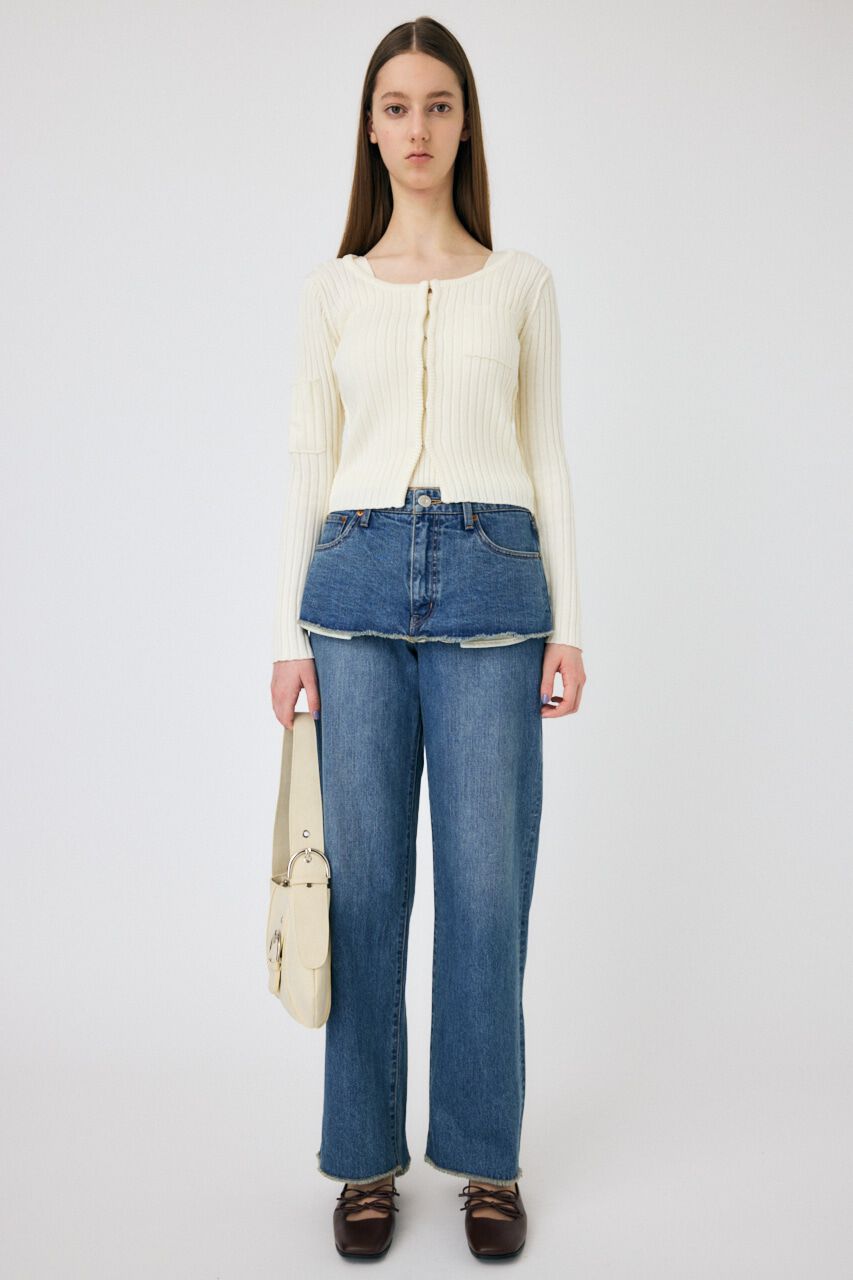 MOUSSY「RIB KNIT CD & タンク」|ニット・セーター|