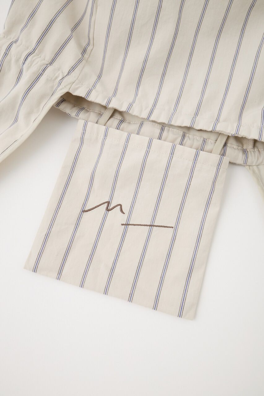 MOUSSY「ストライプ巾着ミニバッグ　オーガニックコットン使用」|その他|