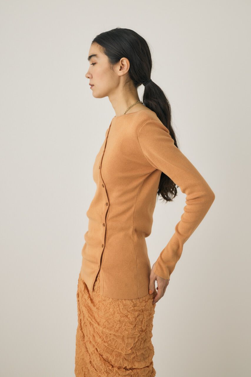 MOUSSY「斜めボタンニットトップス　」|ニット・セーター|