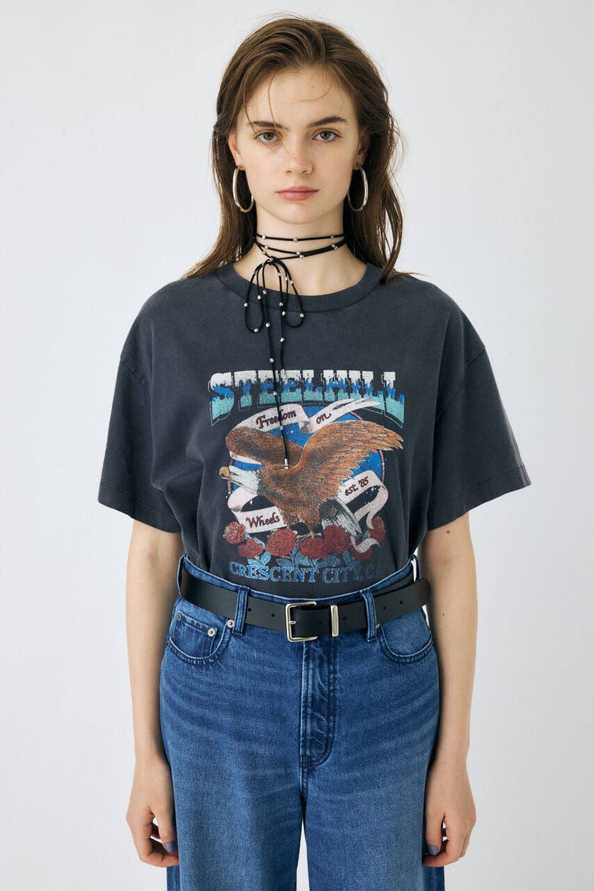 MOUSSY「CA MOTORSHOP Tシャツ」|Tシャツ・カットソー|