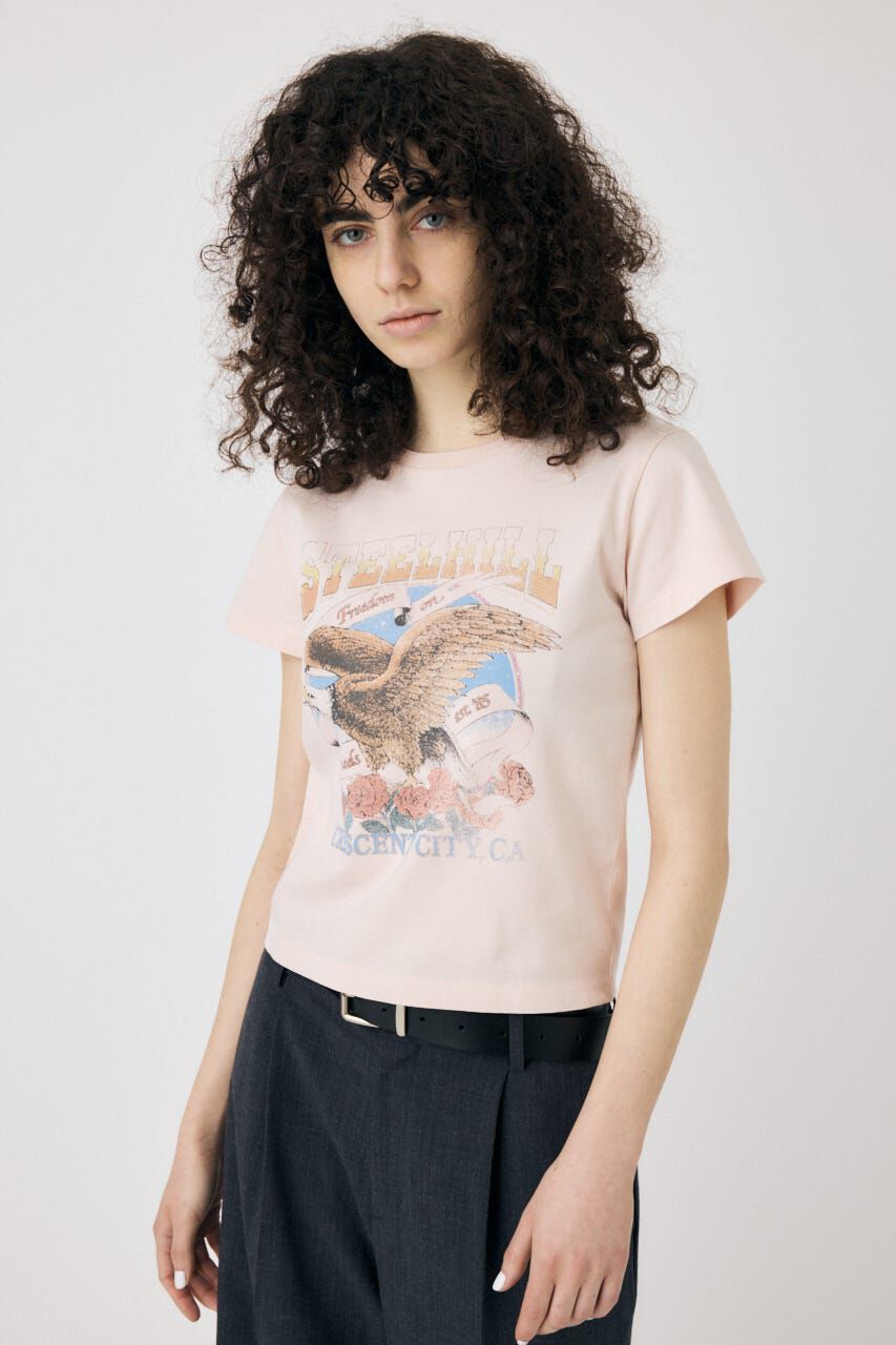 MOUSSY「CA MOTORSHOP Tシャツ」|Tシャツ・カットソー|