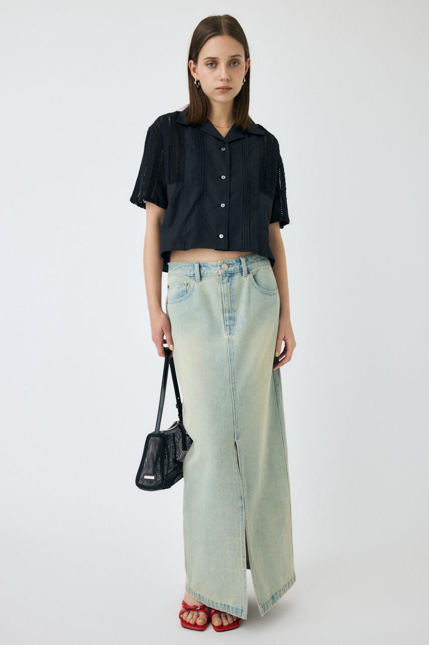 MOUSSY「DENIM MAXI PENCIL スカート」|スカート|