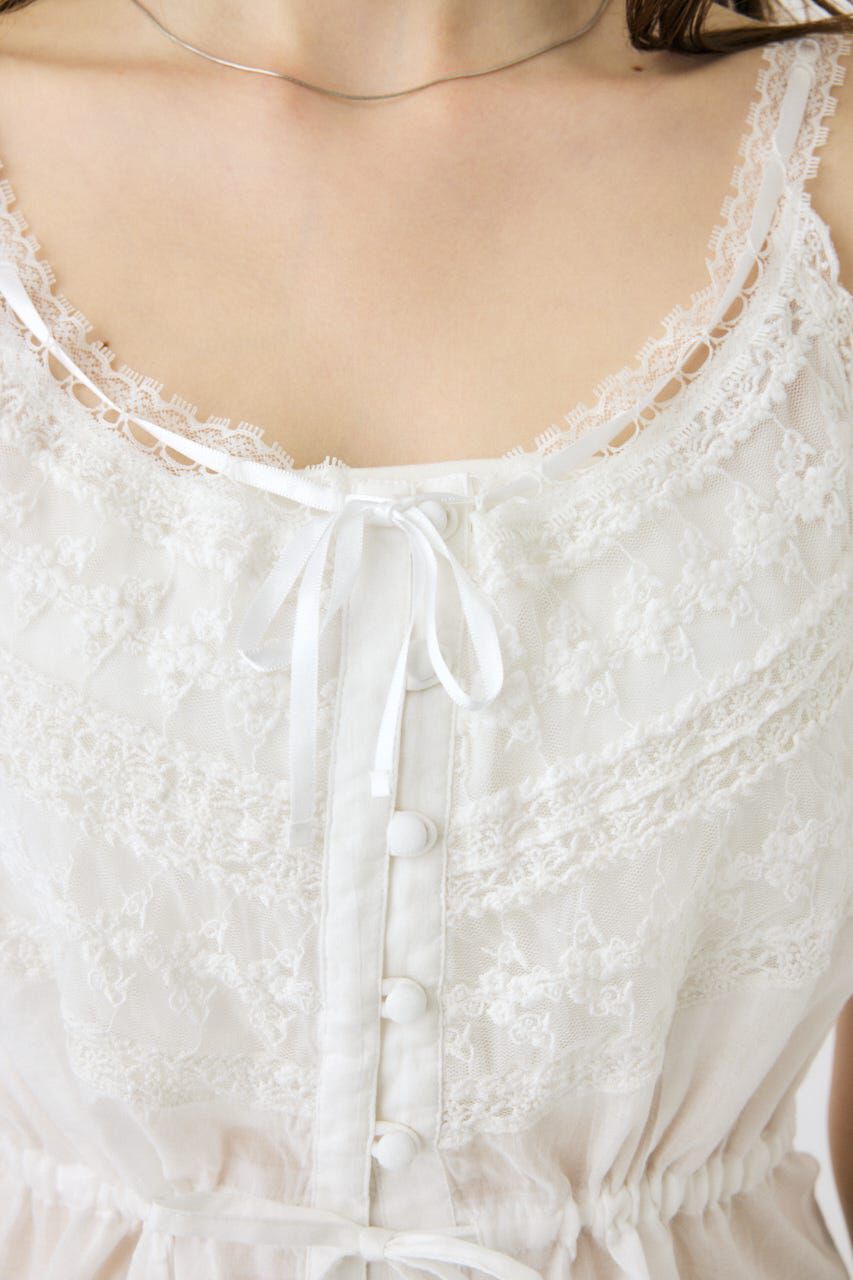 MOUSSY「LACE CAMI トップス」|キャミソール|