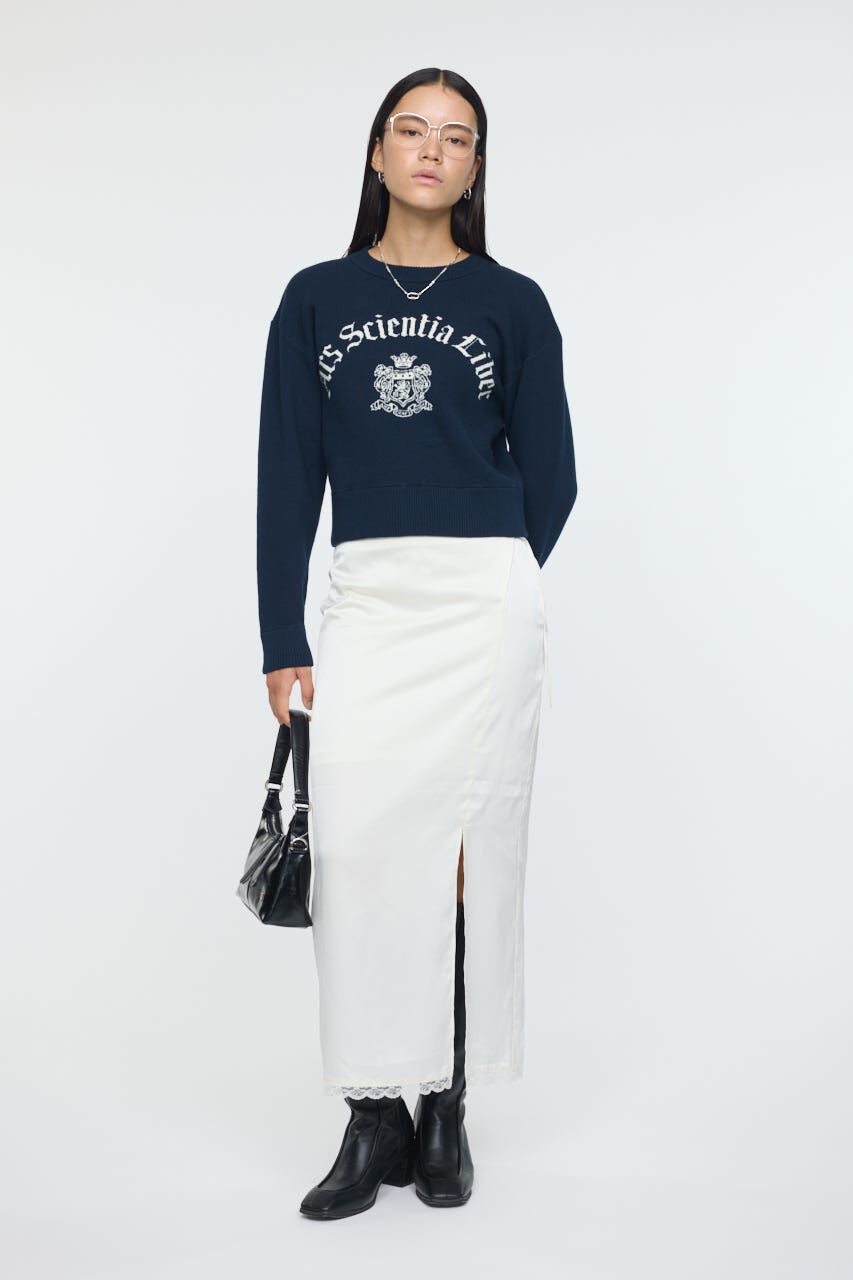 MOUSSY「SWEATLIKE JAQUARD セーター」|ニット・セーター|