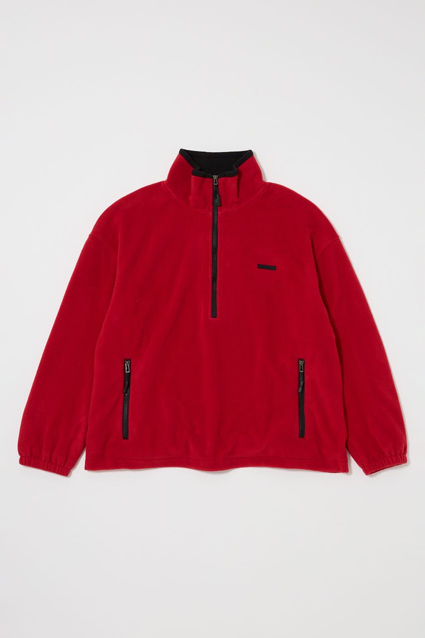 MOUSSY「FLEECE ZIP プルオーバー」|シャツ・ブラウス|