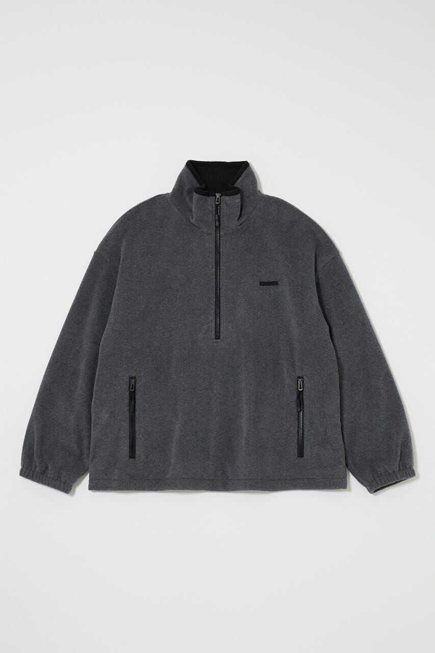 MOUSSY「FLEECE ZIP プルオーバー」|シャツ・ブラウス|