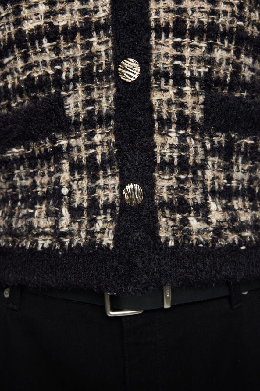 MOUSSY「COMPACT KNIT TWEED ジャケット」|その他|