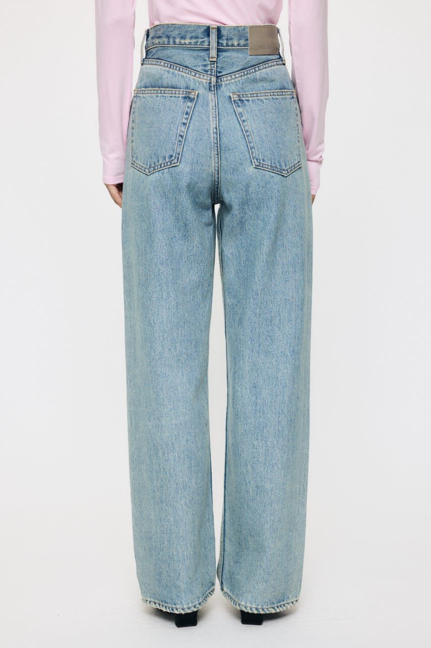 MOUSSY「HIGH WAIST STRAIGHT」|デニム|