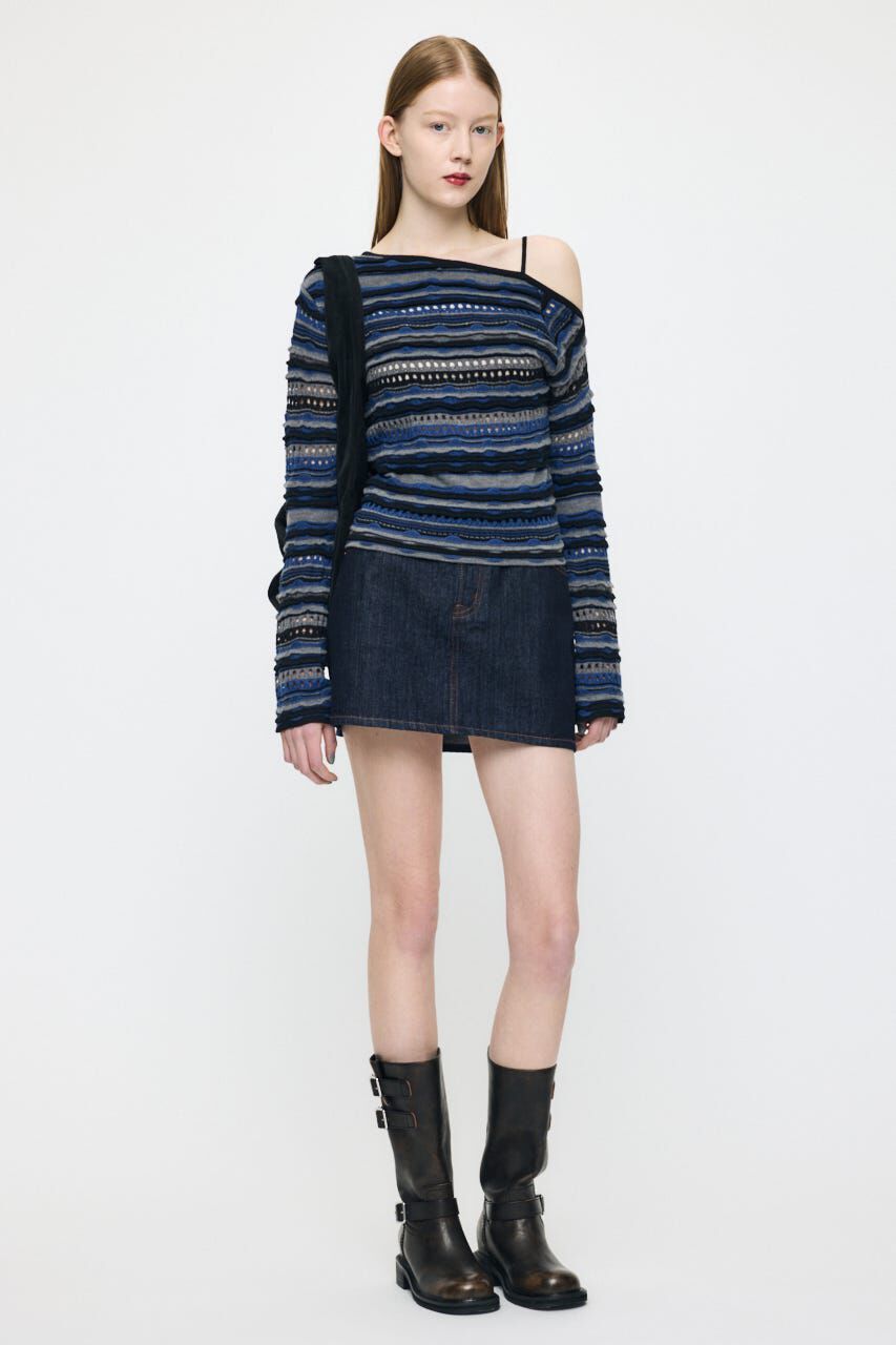 MOUSSY「MIDRISE DENIM スカート」|スカート|