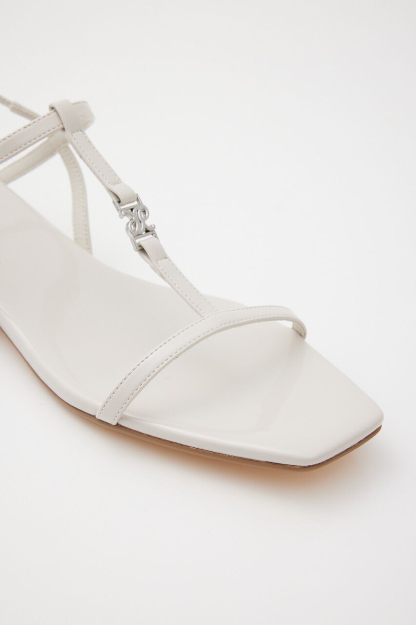 rienda「RRロゴフラットサンダル」|サンダル|