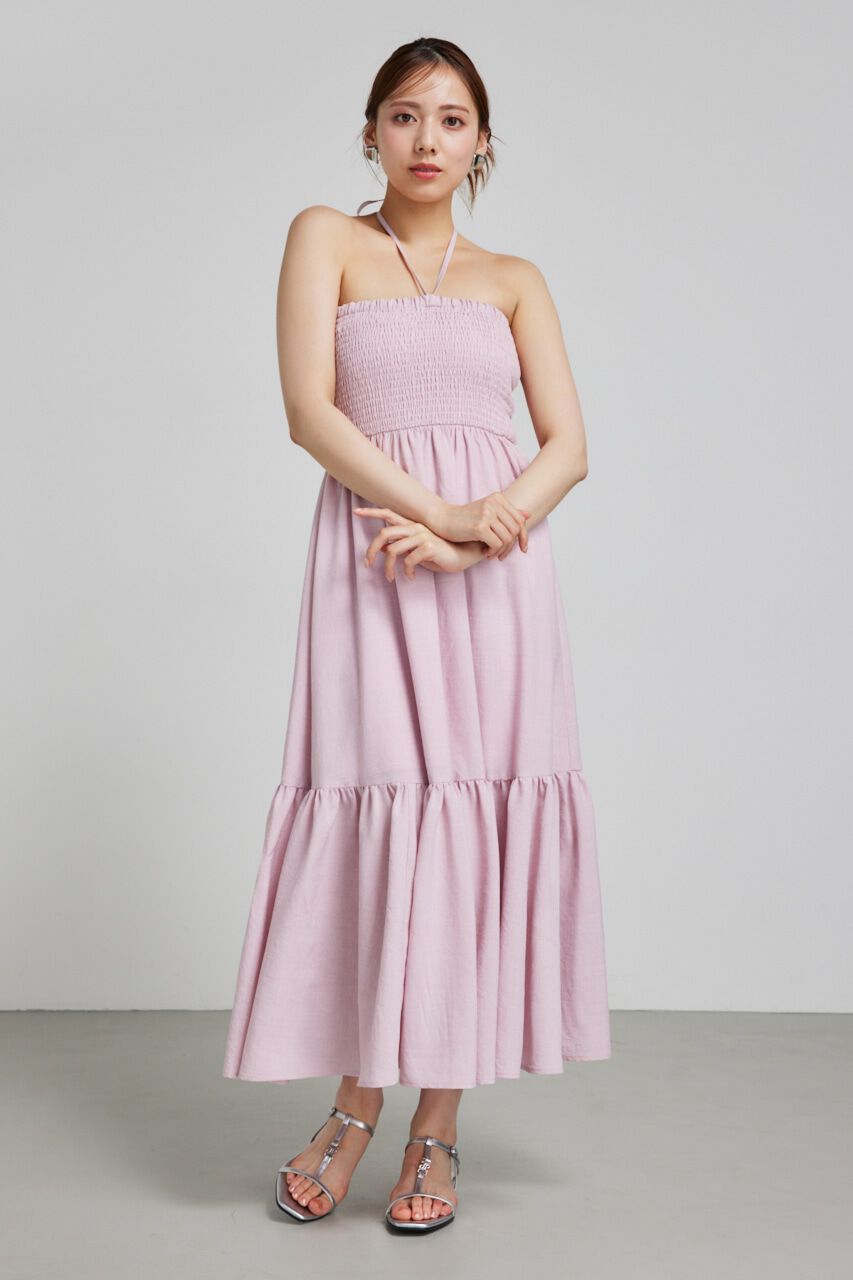 rienda「シャーリングベアワンピース」|ワンピース|