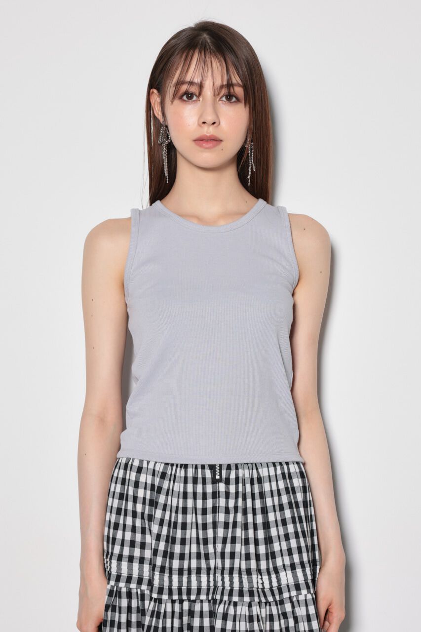 rienda「アメスリタンクカットトップス」|タンクトップ|