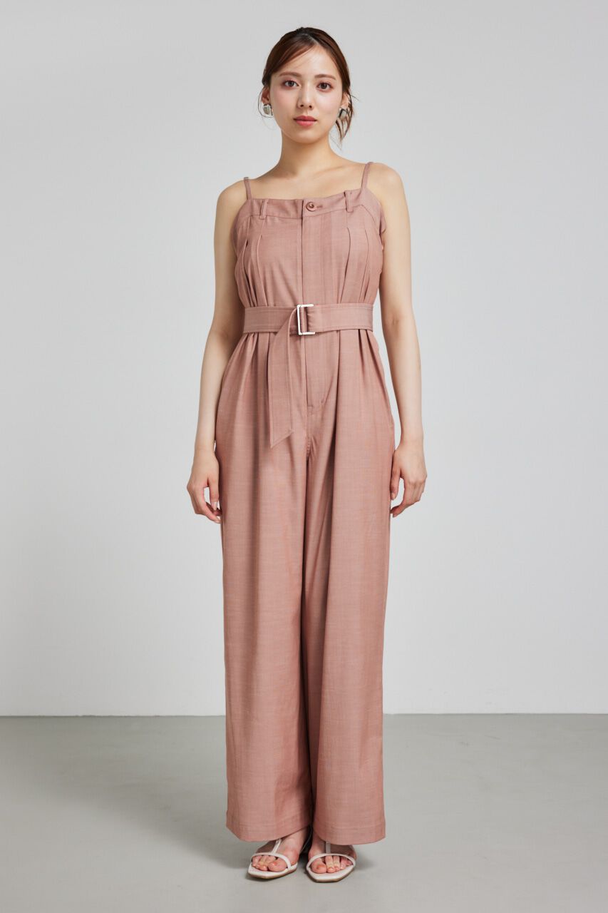 rienda「タックベアストレートロンパース」|その他|